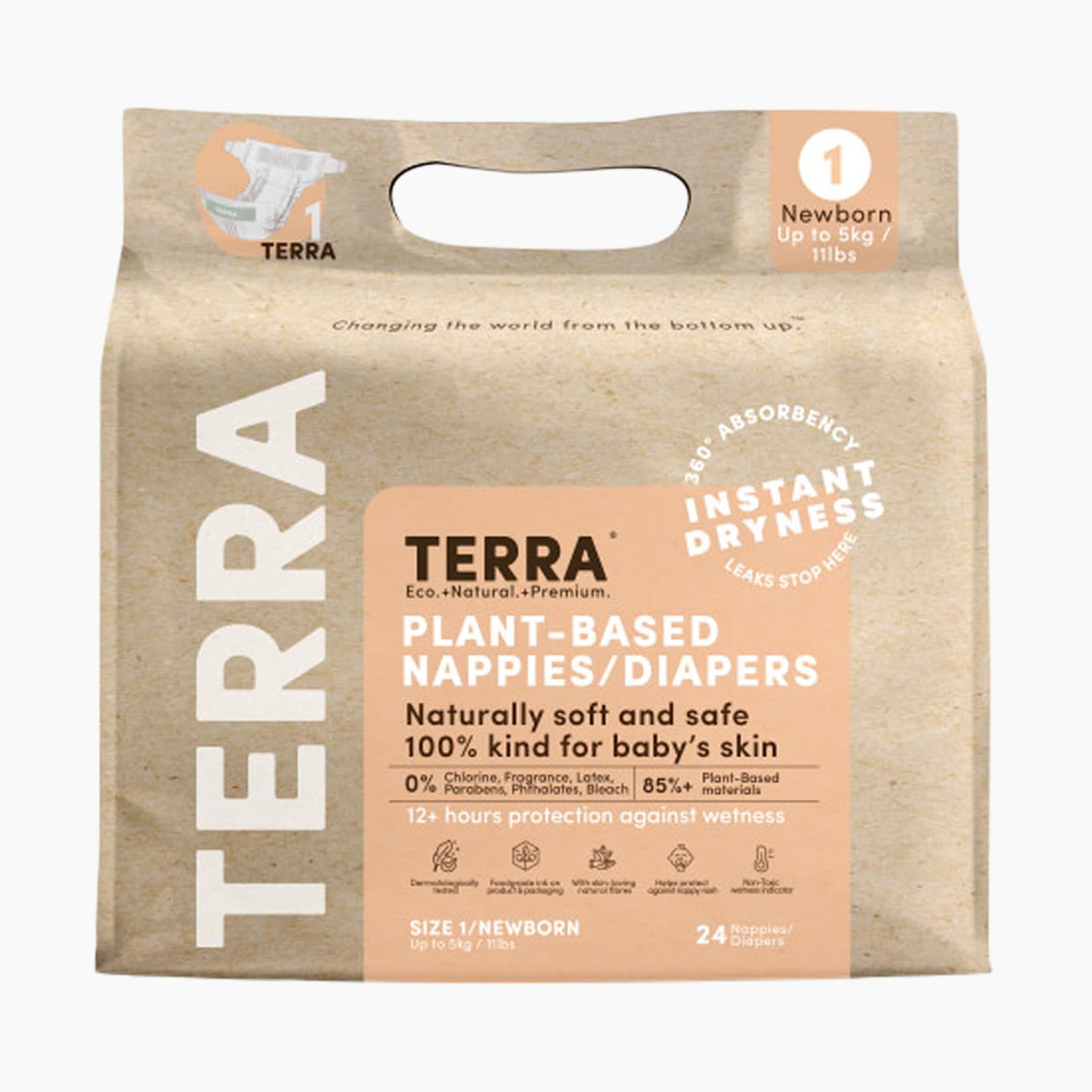 Premium Plant-Based Diapers