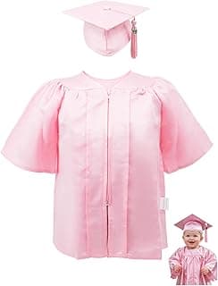 Baby Graduation Cap and Gown Set for Infant Toddler with Tassel as NICU Grad Gift