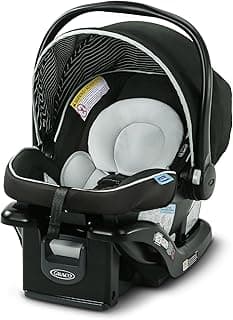 SnugRide Lite LX Infant Car Seat, Rear-Facing, Lightweight, Adjustable Base, Easy Install, Studio