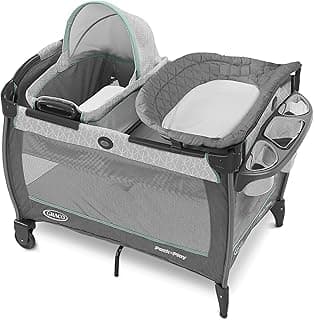 Pack 'n Play Close2Baby Bassinet Playard Features Portable Bassinet Diaper Changer and More, Derby