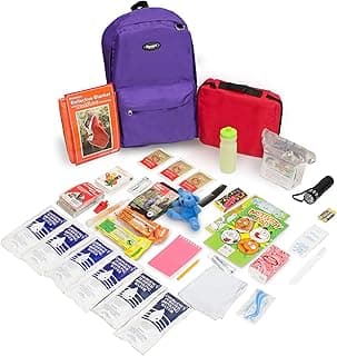 Keep-Me-Safe Children's Deluxe 72-Hour Emergency Survival Kit
